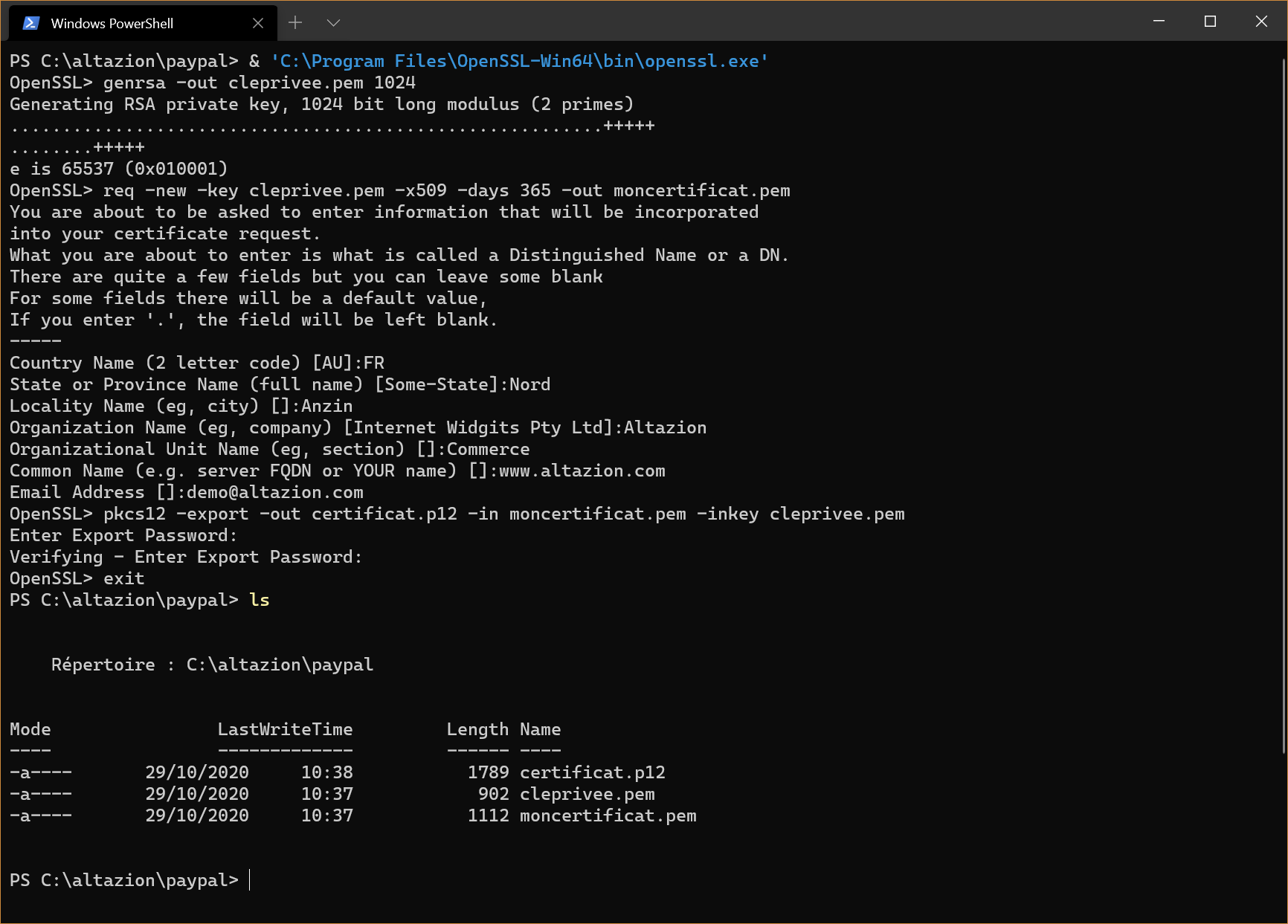 OpenSsl
