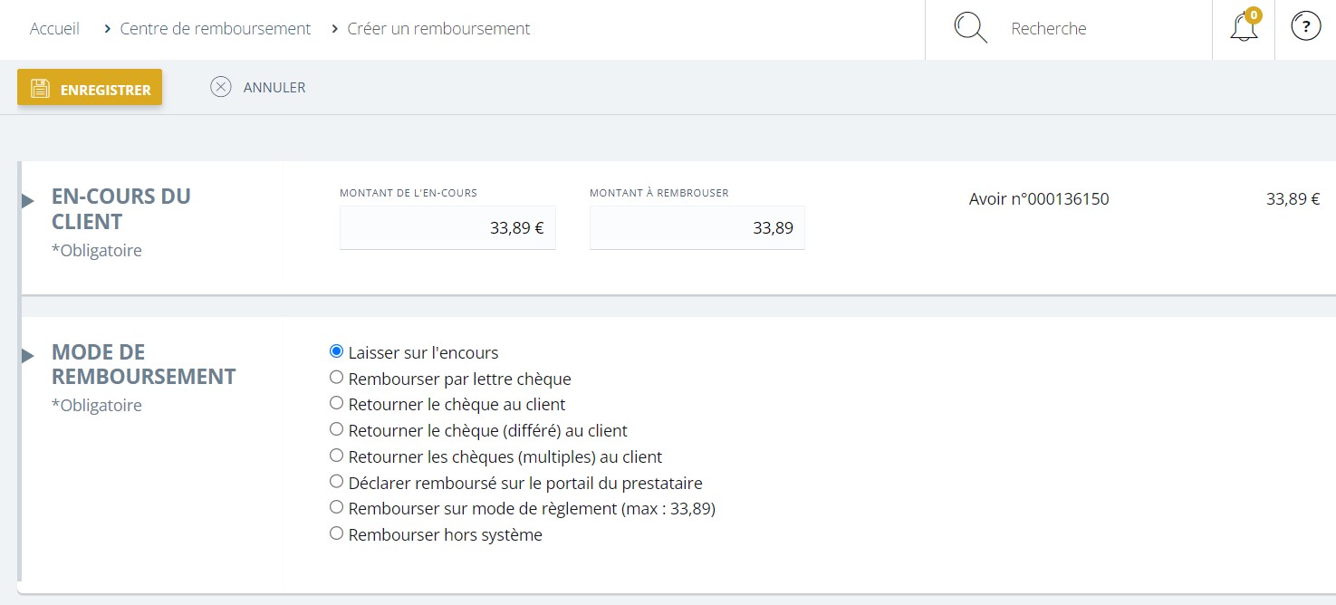 image remboursement